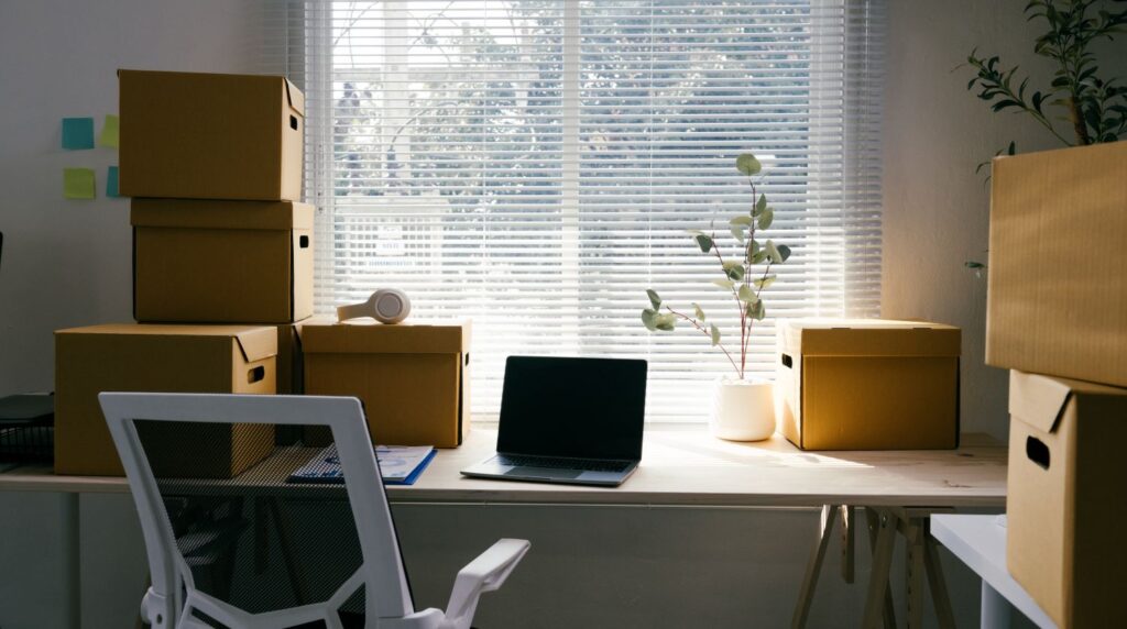 minimere nedetid ved kontorflytting